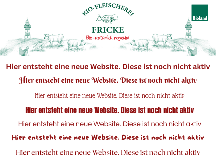 Hier entsteht gerade eine neue Website.